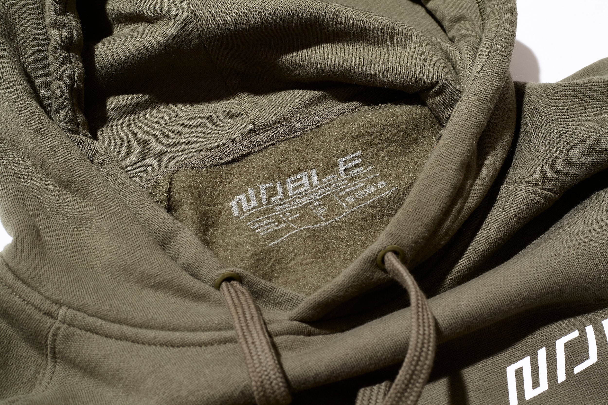 Fleece Hoodie - Olive
