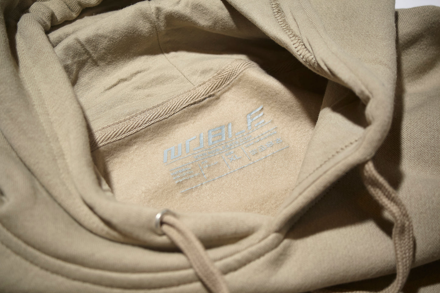 Fleece Hoodie - Sand