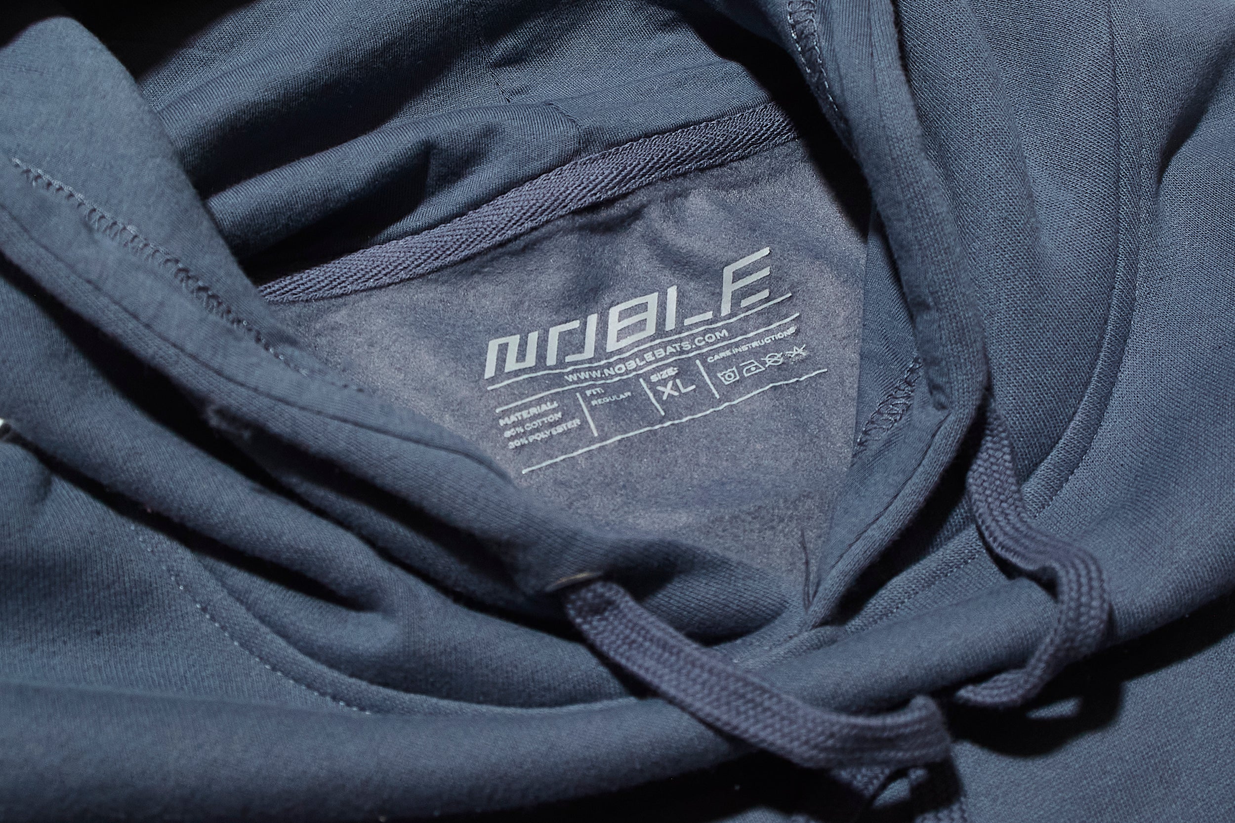 Fleece Hoodie - Deep Blue