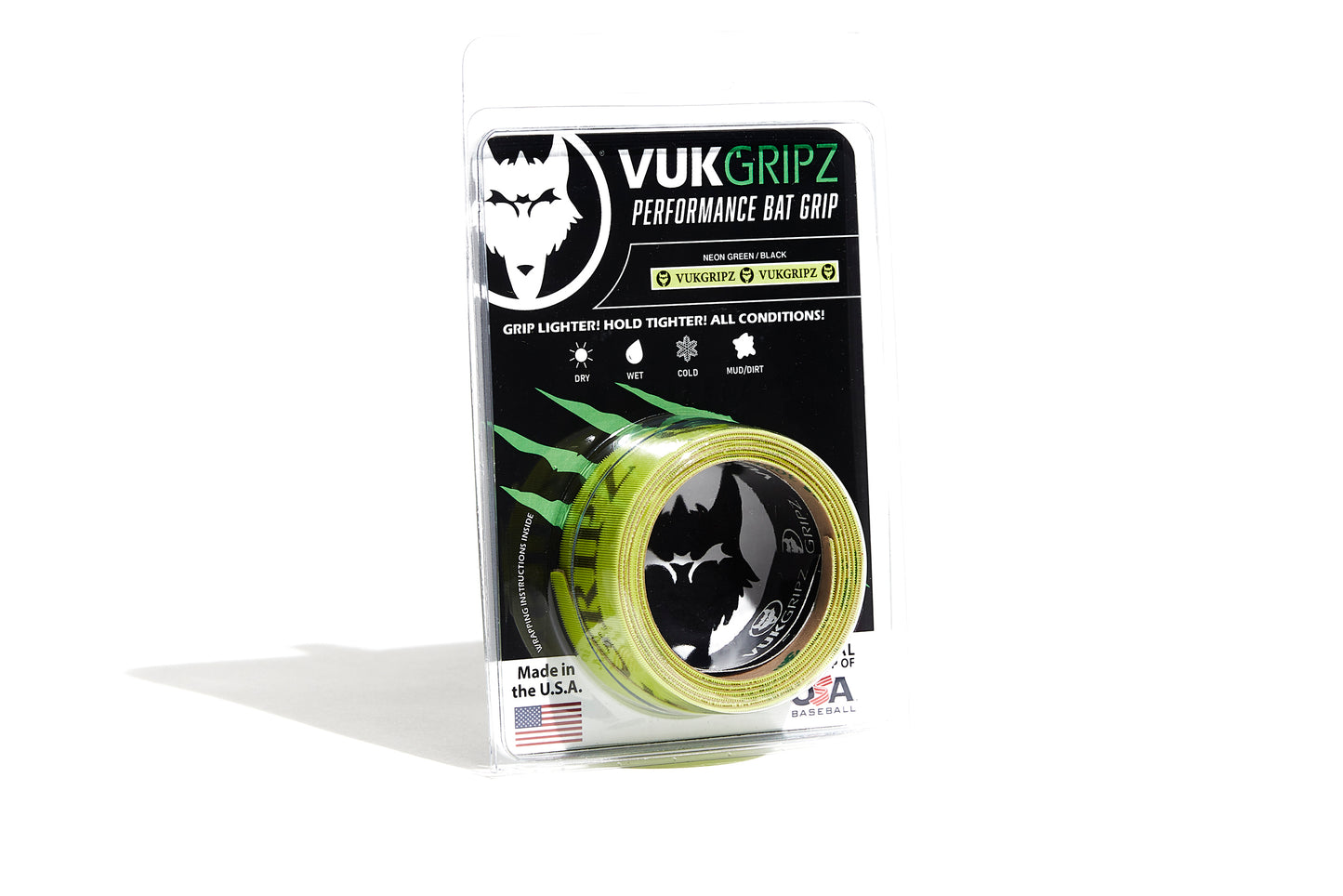 Vuk Gripz Neon Green