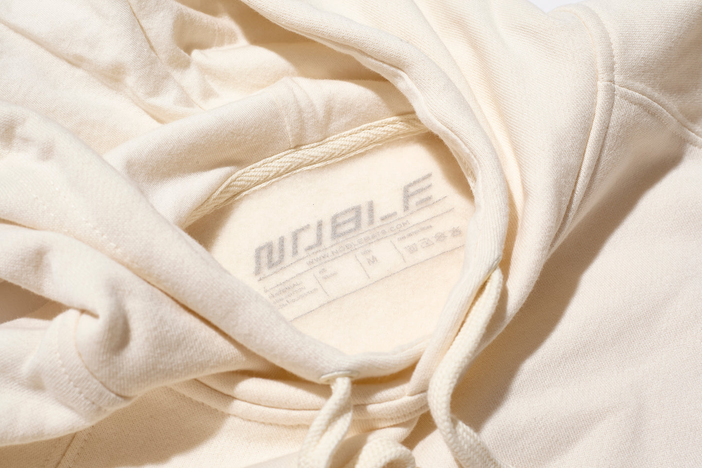 Fleece Hoodie - Cream