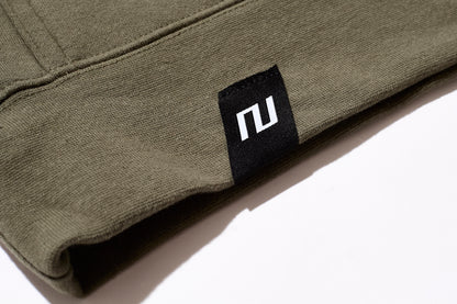 Fleece Hoodie - Olive