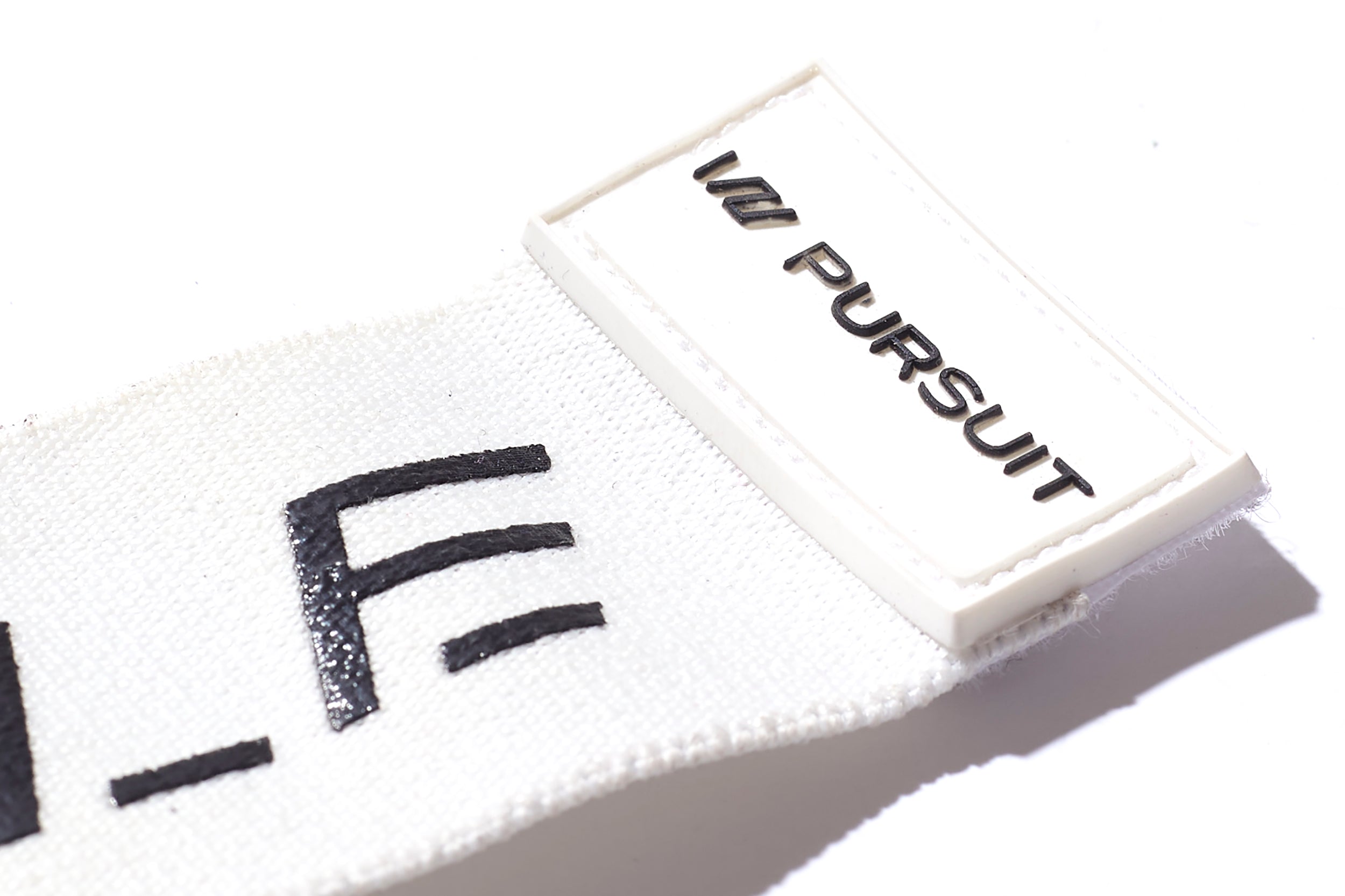 Long Cuff Batting Gloves - White/Black