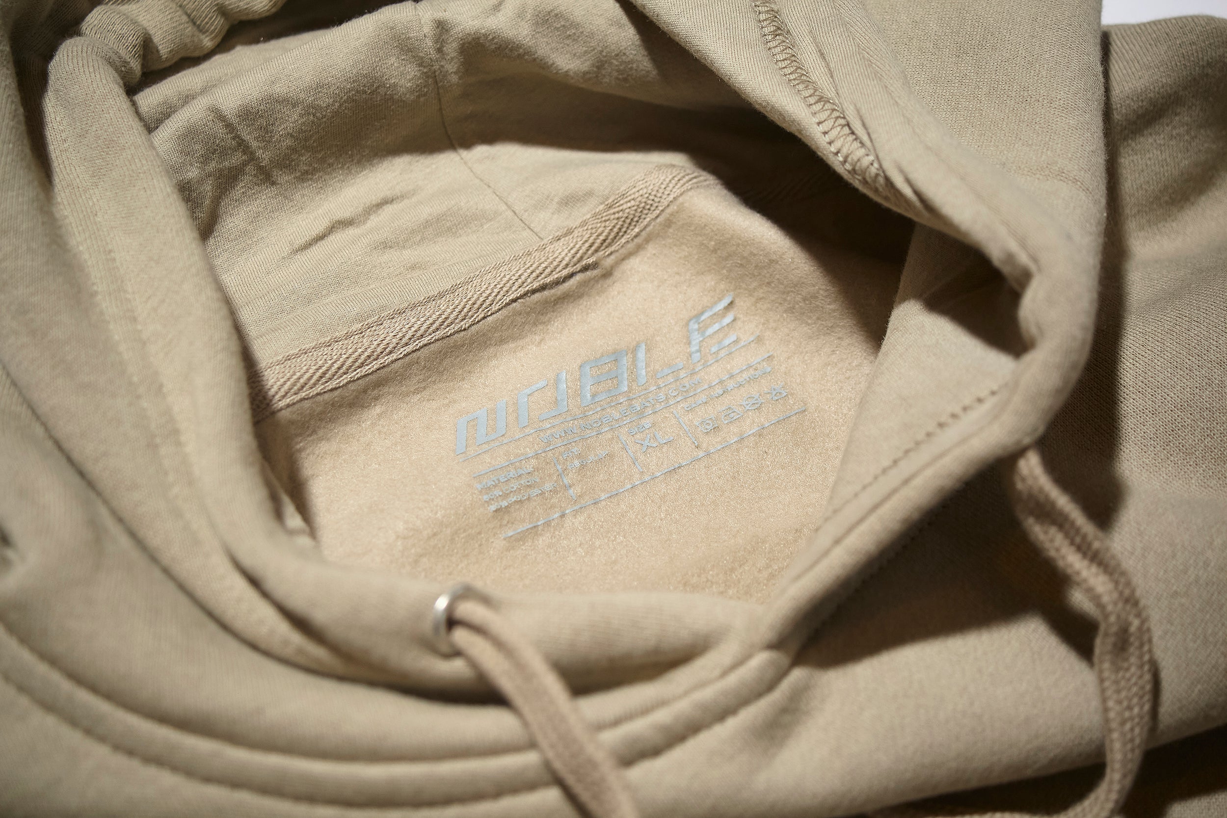 Fleece Hoodie - Sand