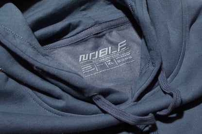 Fleece Hoodie - Deep Blue